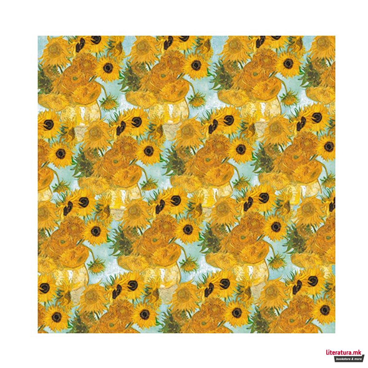 Уметничко оригами - Жерави, Van Gogh - Cranes, 15 x 15 цм 