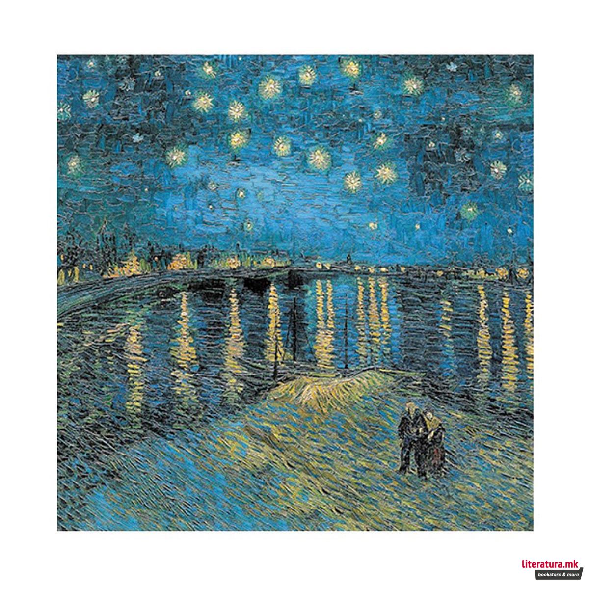 Уметничко оригами - Жерави, Van Gogh - Cranes, 15 x 15 цм 