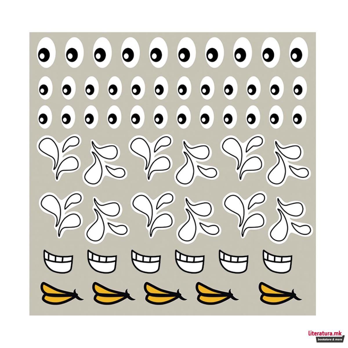 Детско оригами - Китови, 15 x 15 цм 