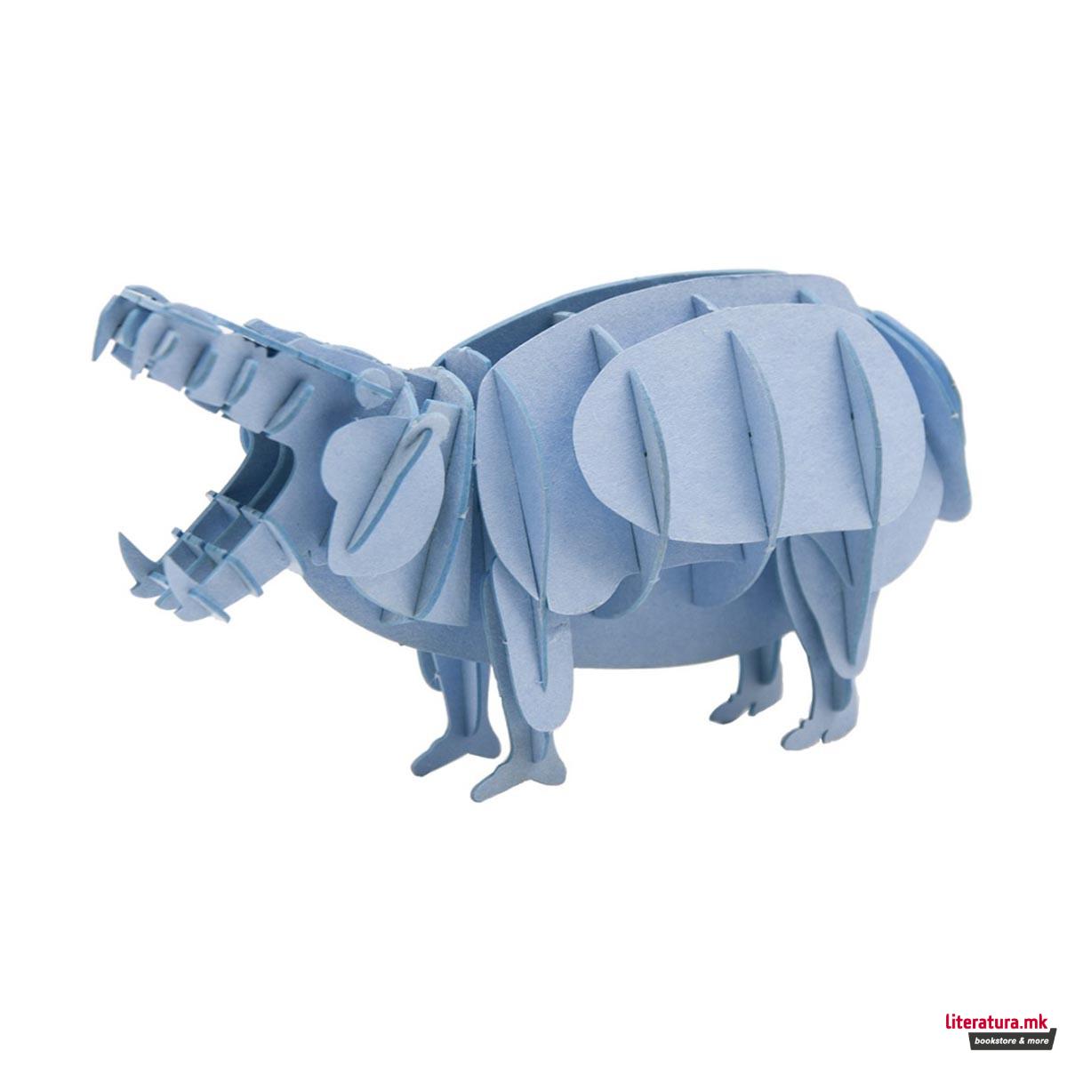 3D сложувалка - Нилски коњ 