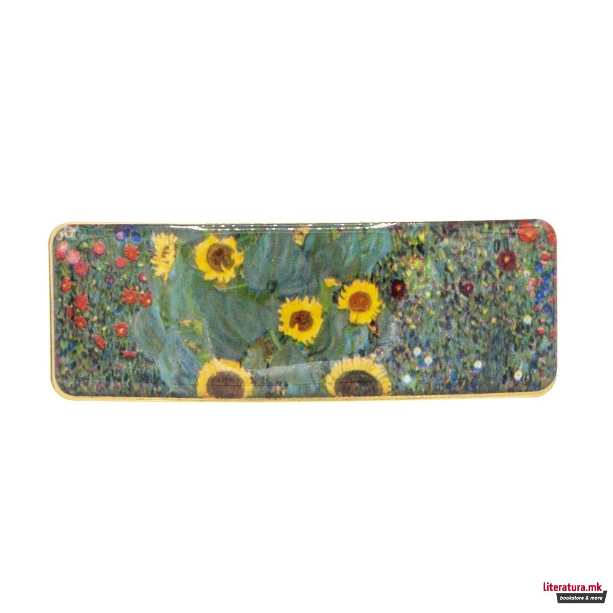 Шнола, Gustav Klimt, Farmgarden With Sunflowers 