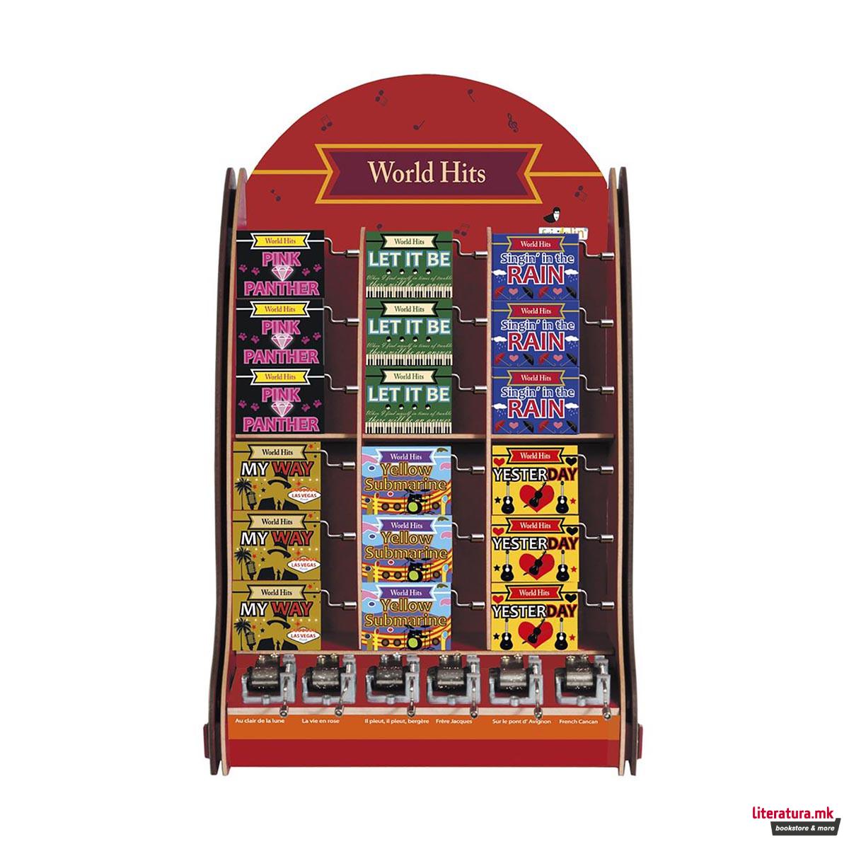 Музичка кутија, World Hits, 6 дизајни 