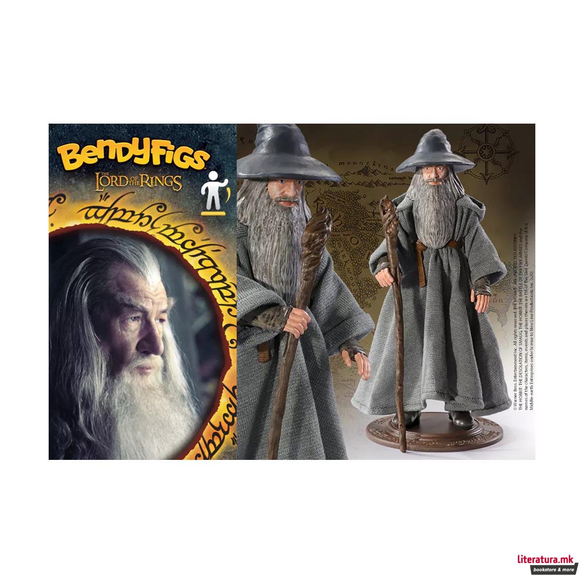 Фигура, Bendyfigs: Lord of the Rings - Gandalf the Grey 