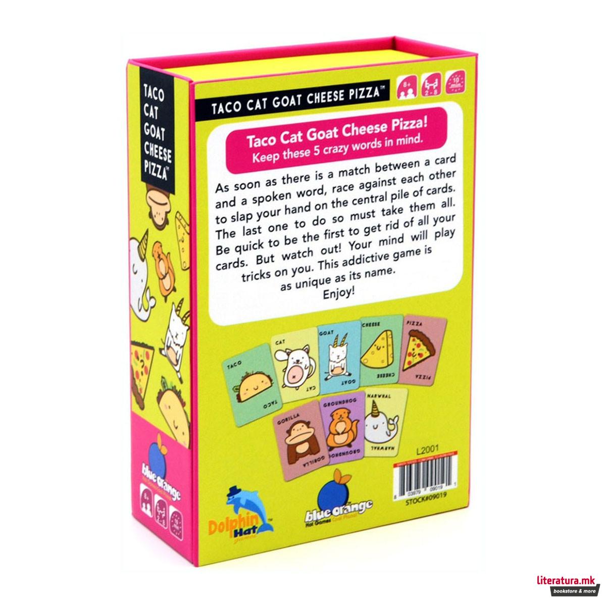 Друштвена игра, Taco Cat Goat Cheese Pizza