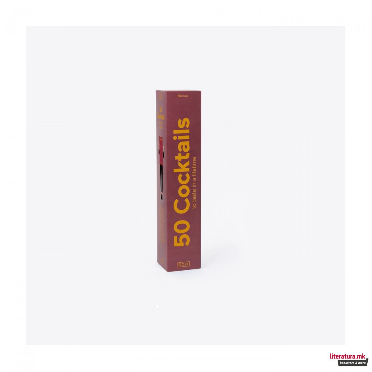 Постер, 50 Must-Do, Cocktails To Taste In A Lifetime 