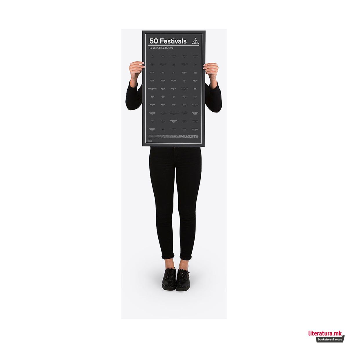 Постер, 50 Must-Do, Festivals To Attend In A Lifetime 