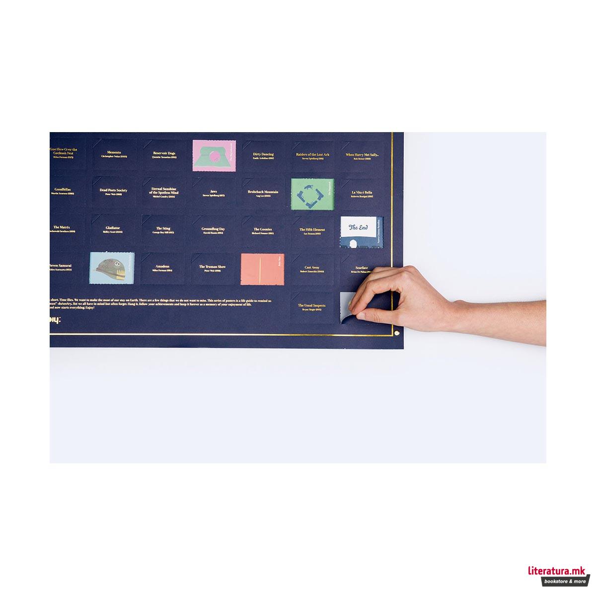 Постер, 100 Must-Do, Movies You Must Watch Before You Die