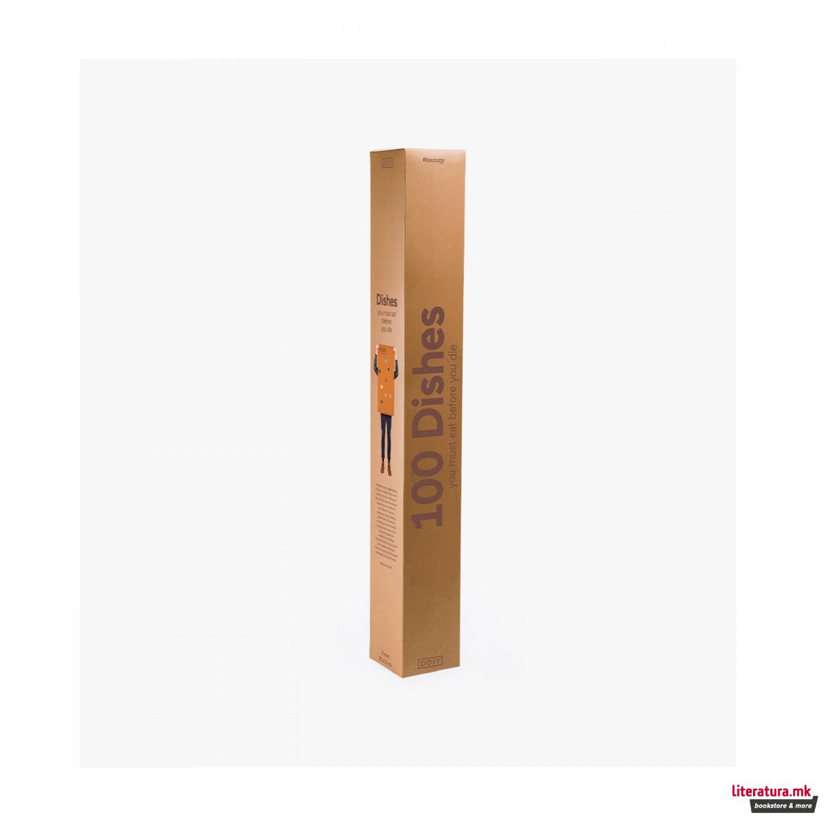 Постер, 100 Must-Do, Dishes You Must Eat Before You Die 