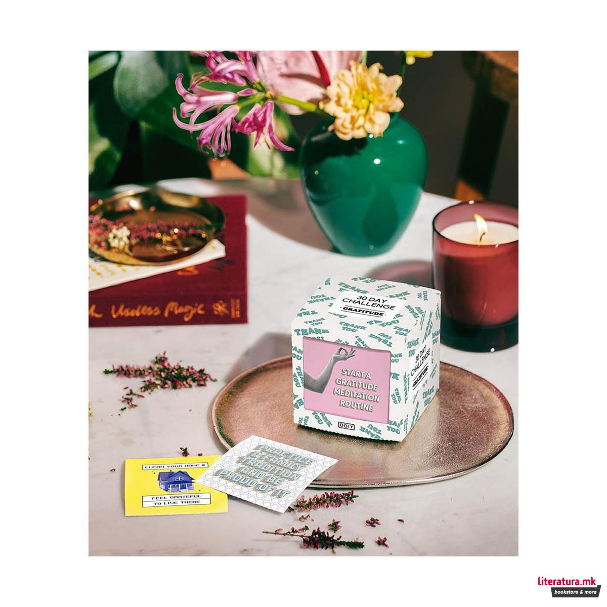 Картички за мотивација - Благодарност, 30 Day Challenge - Gratitude 