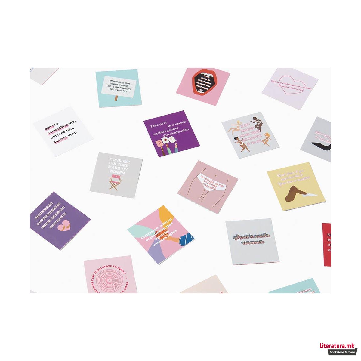 Картички за мотивација - Женска моќ, 30 Day Challenge - Girl Power 