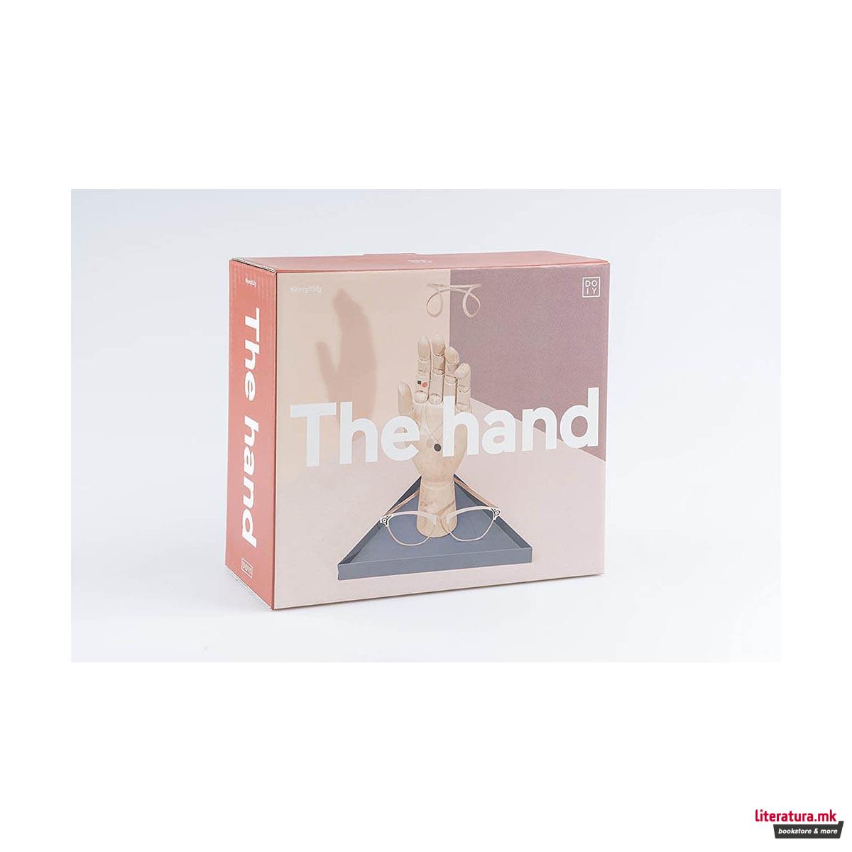 Држач за накит, The Hand, temnosiv 