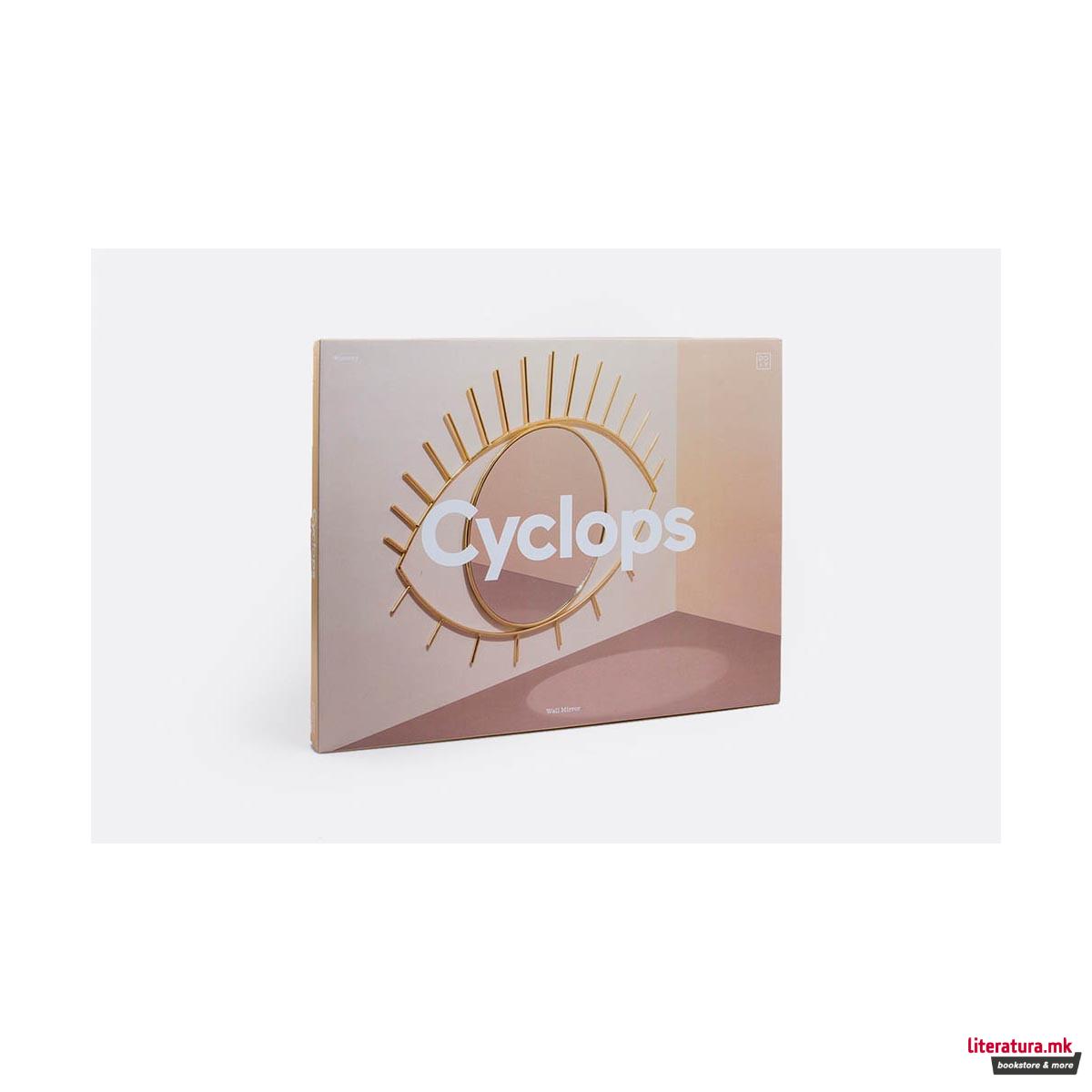 Огледало, Cyclops Wall Mirror, големо, златно 