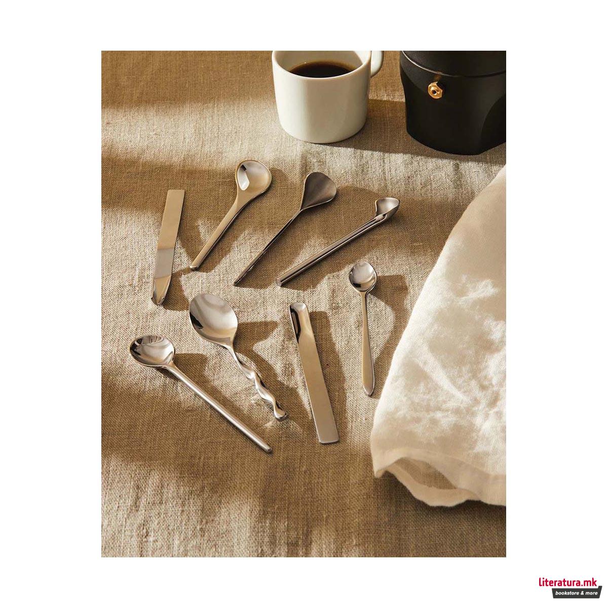 Сет од 8 лажички, Il caffè/tè Alessi 