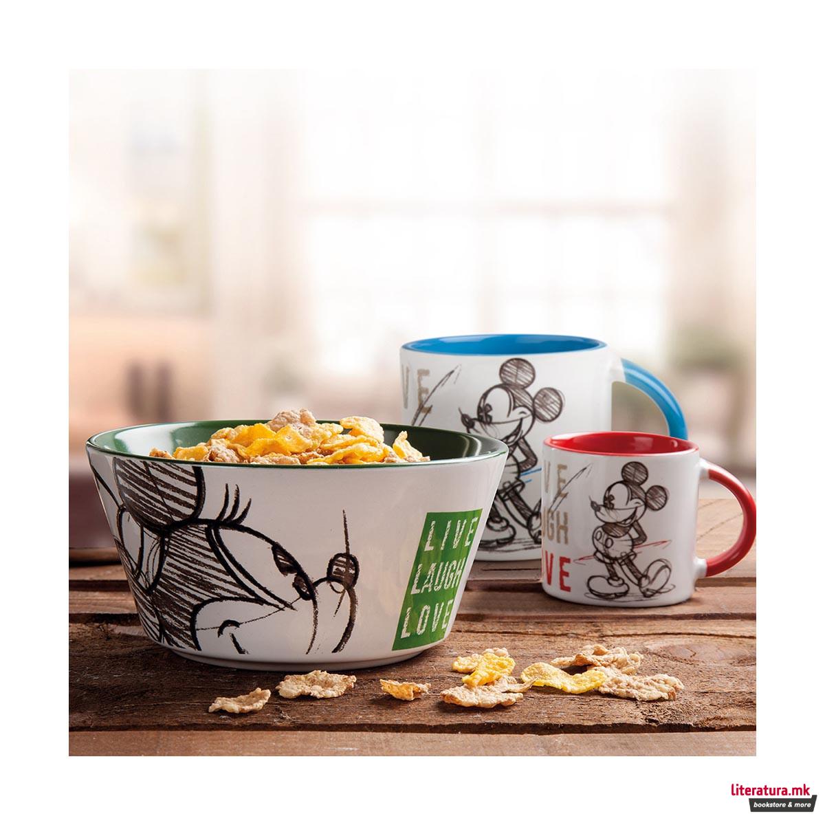 Шолја, Disney, Mickey - Live Laugh Love, сина 