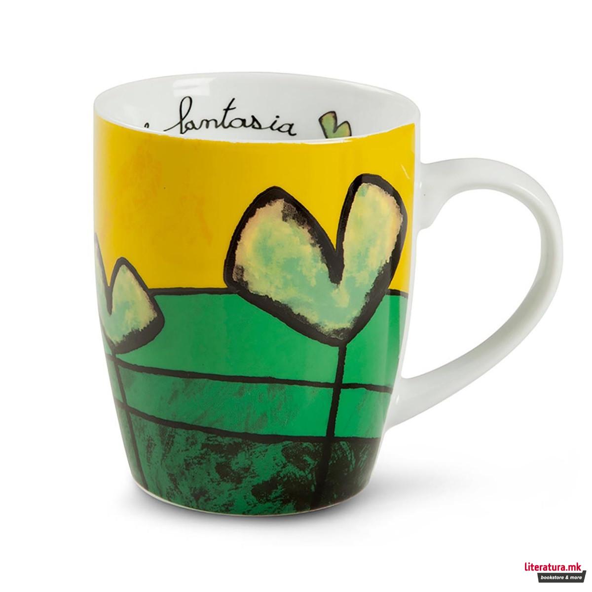 Шолја, Pane Amore Fantasia, зелена 