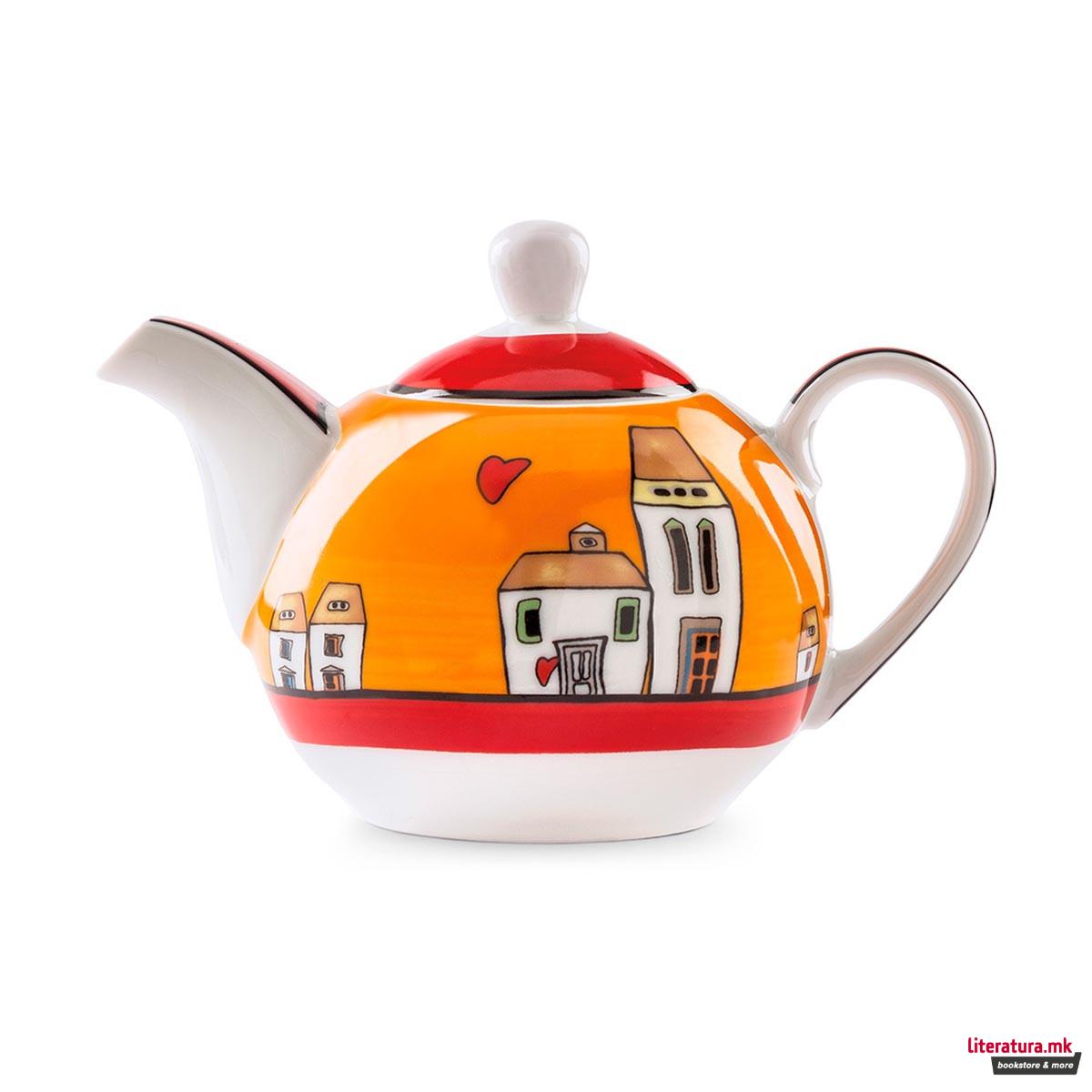 Чајник, Le Casette, црвен 