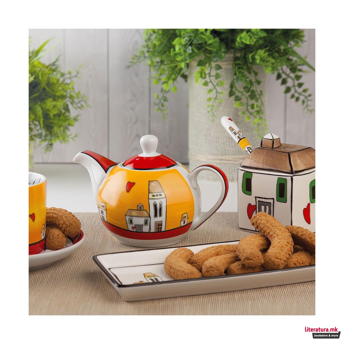 Чајник, Le Casette, црвен 