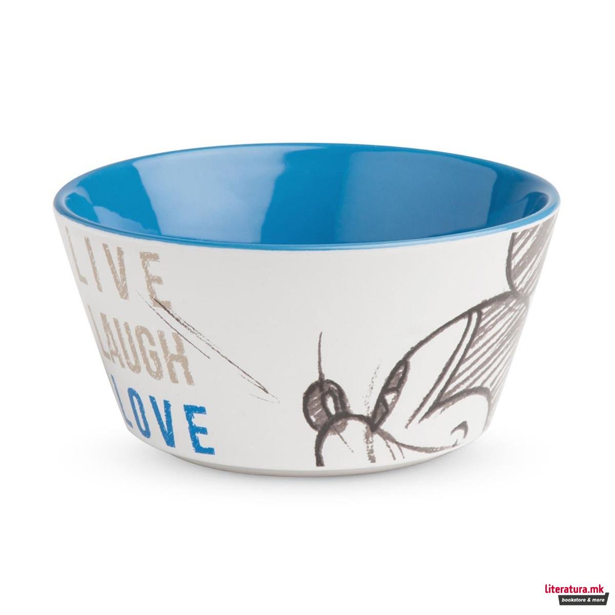 Длабокa чинија, Disney, Mickey - Live Laugh Love, сина 