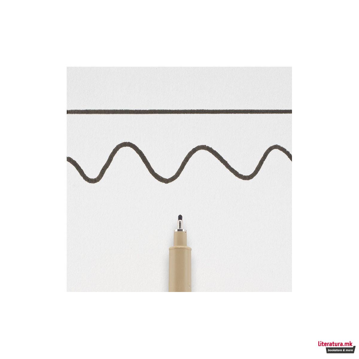 Фајнлајнер, Sakura, Pigma Micron 10, 0.6 мм, црн 