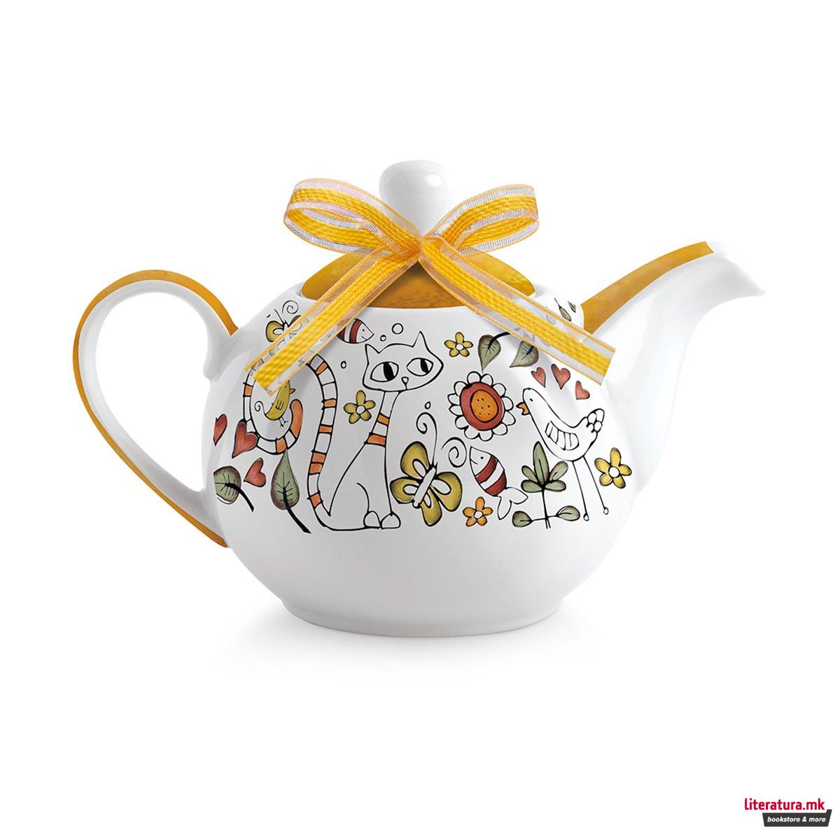 Чајник, Tea For Two, портокалов