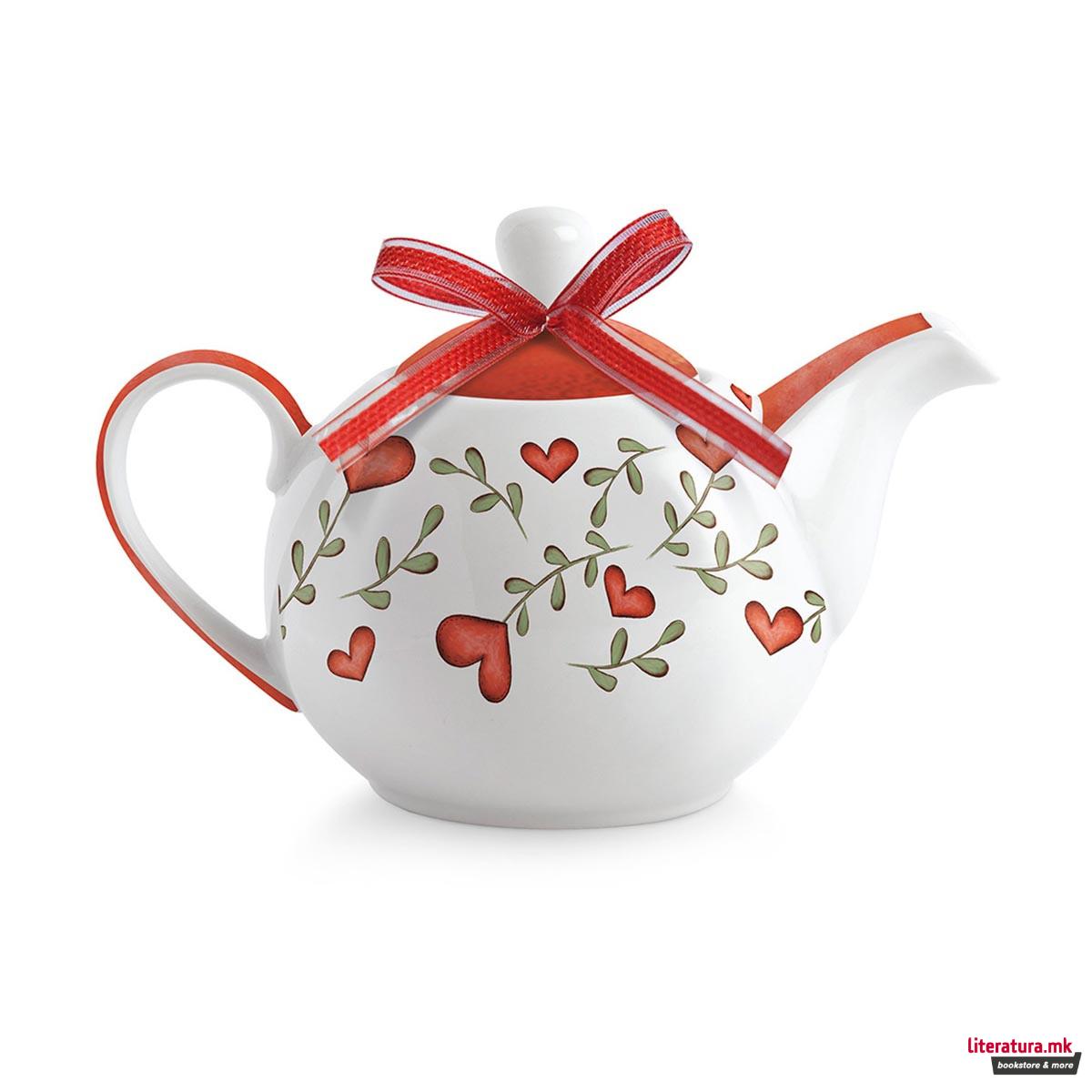 Чајник, Tea For Two, црвен 