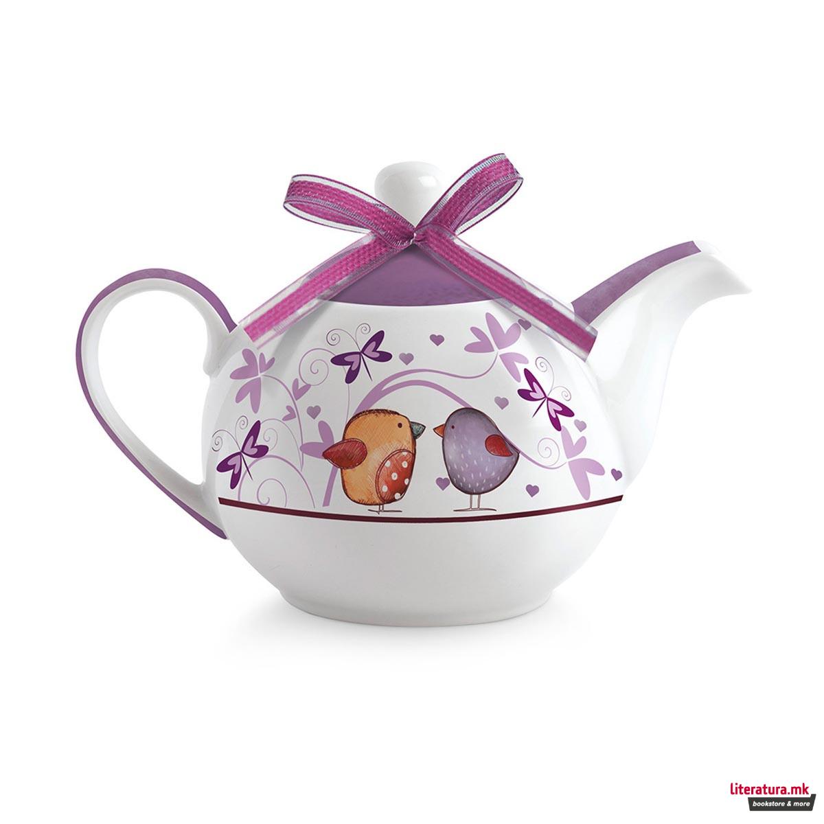 Чајник, Tea For Two, виолетов 