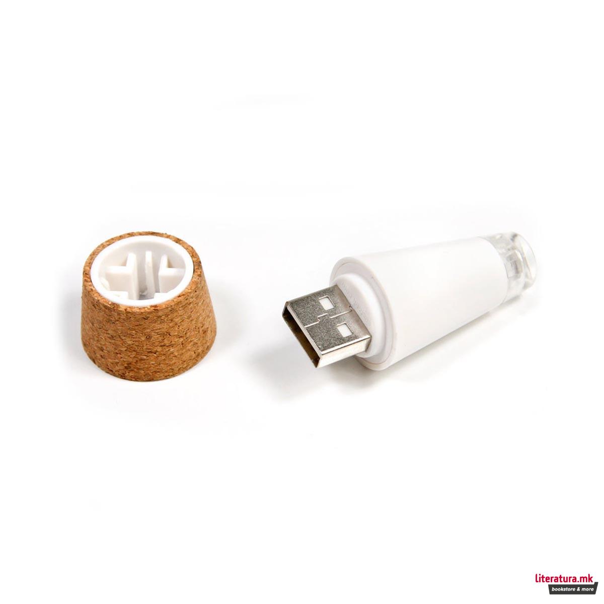 Светло за шише, Bottle Light, бело 