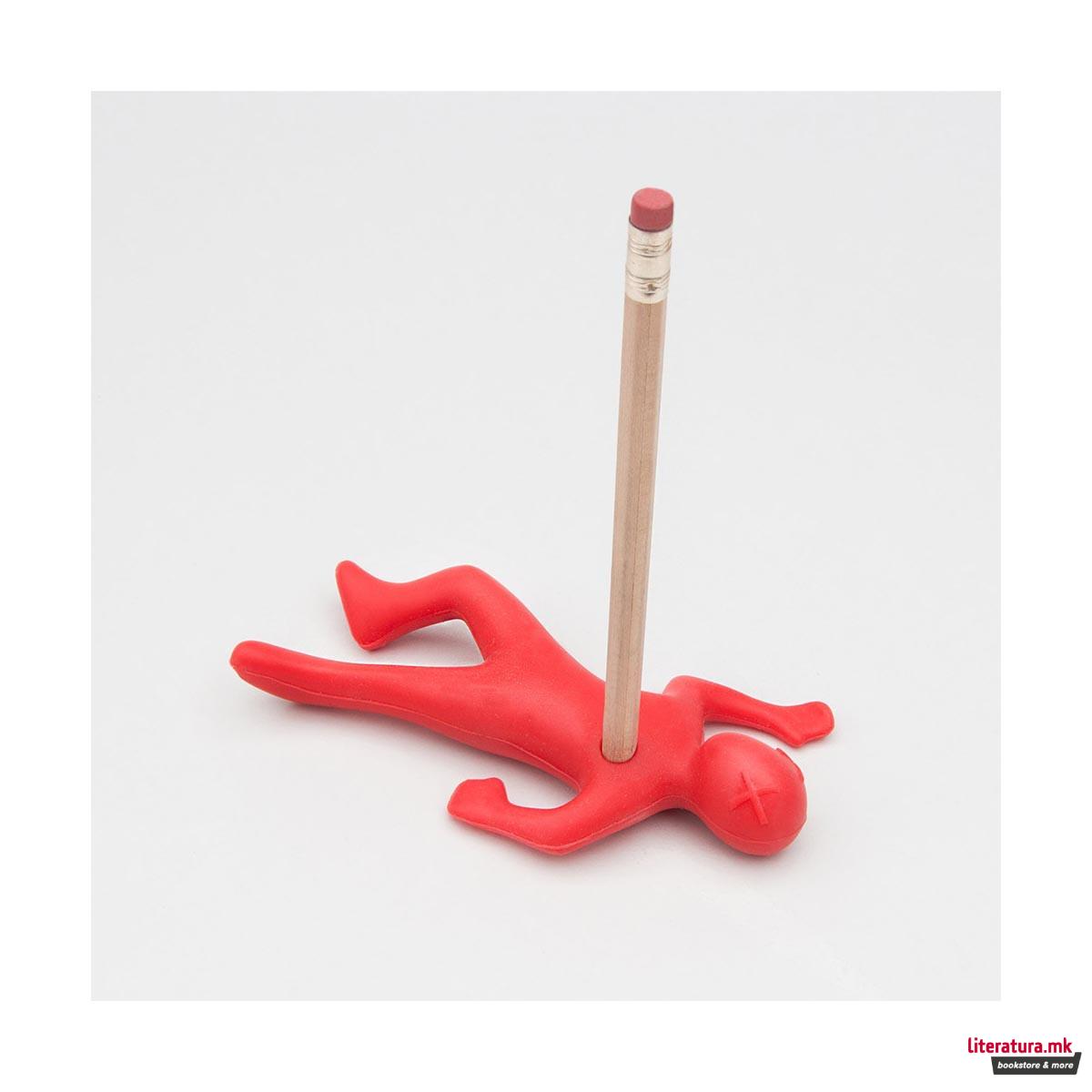 Држач за пенкало, Dead Fred, црвен 