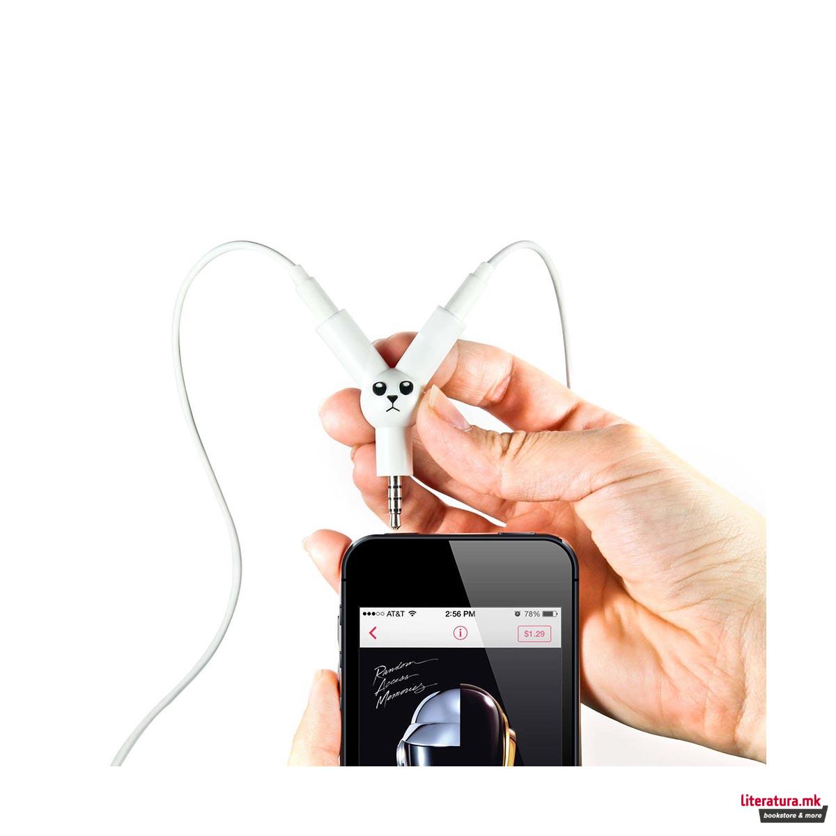 Сплитер за слушалки, Jack Rabbit Headphone Splitter 