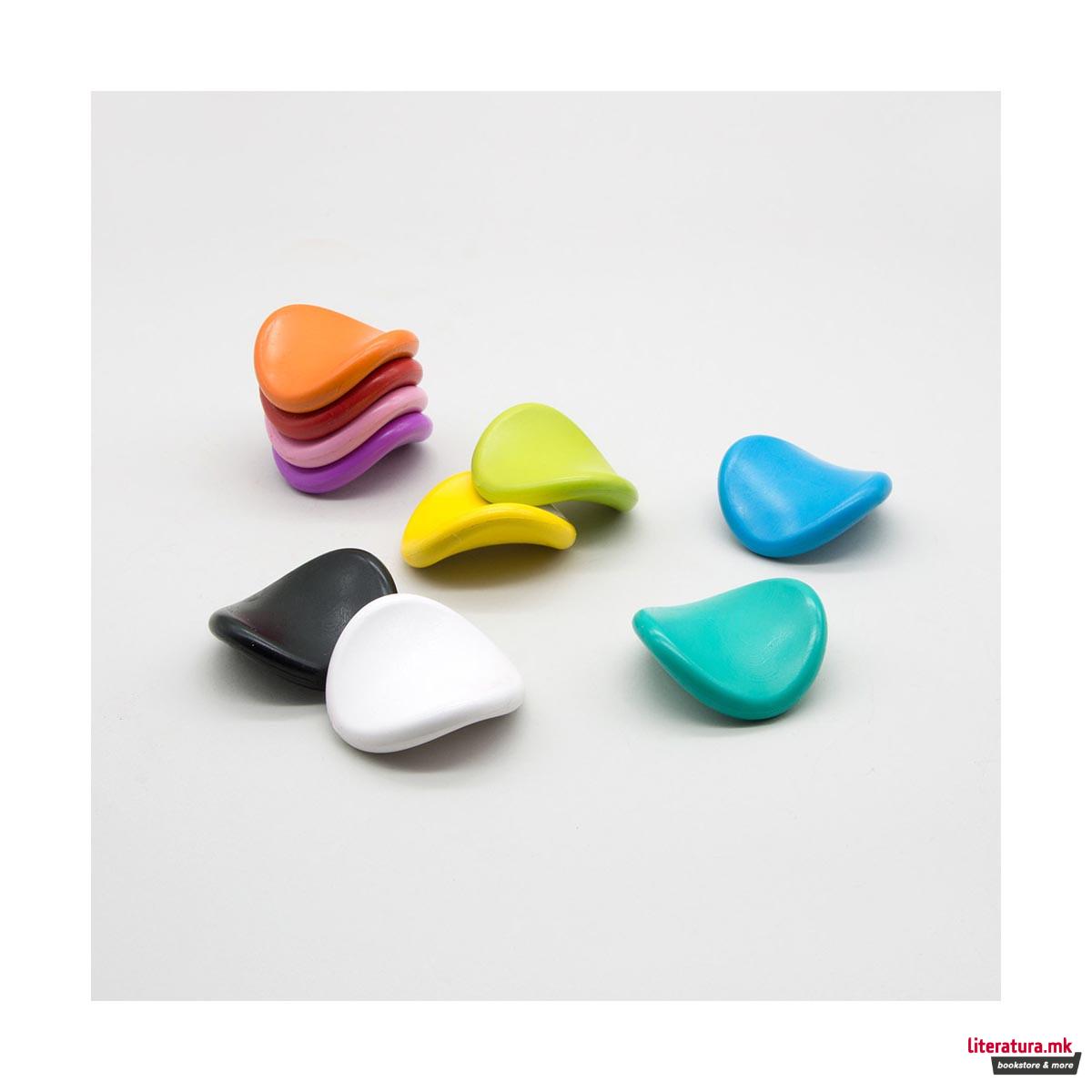 Мрсни боички - ergonomski, Jumbo Grip Crayons, 10 бои 