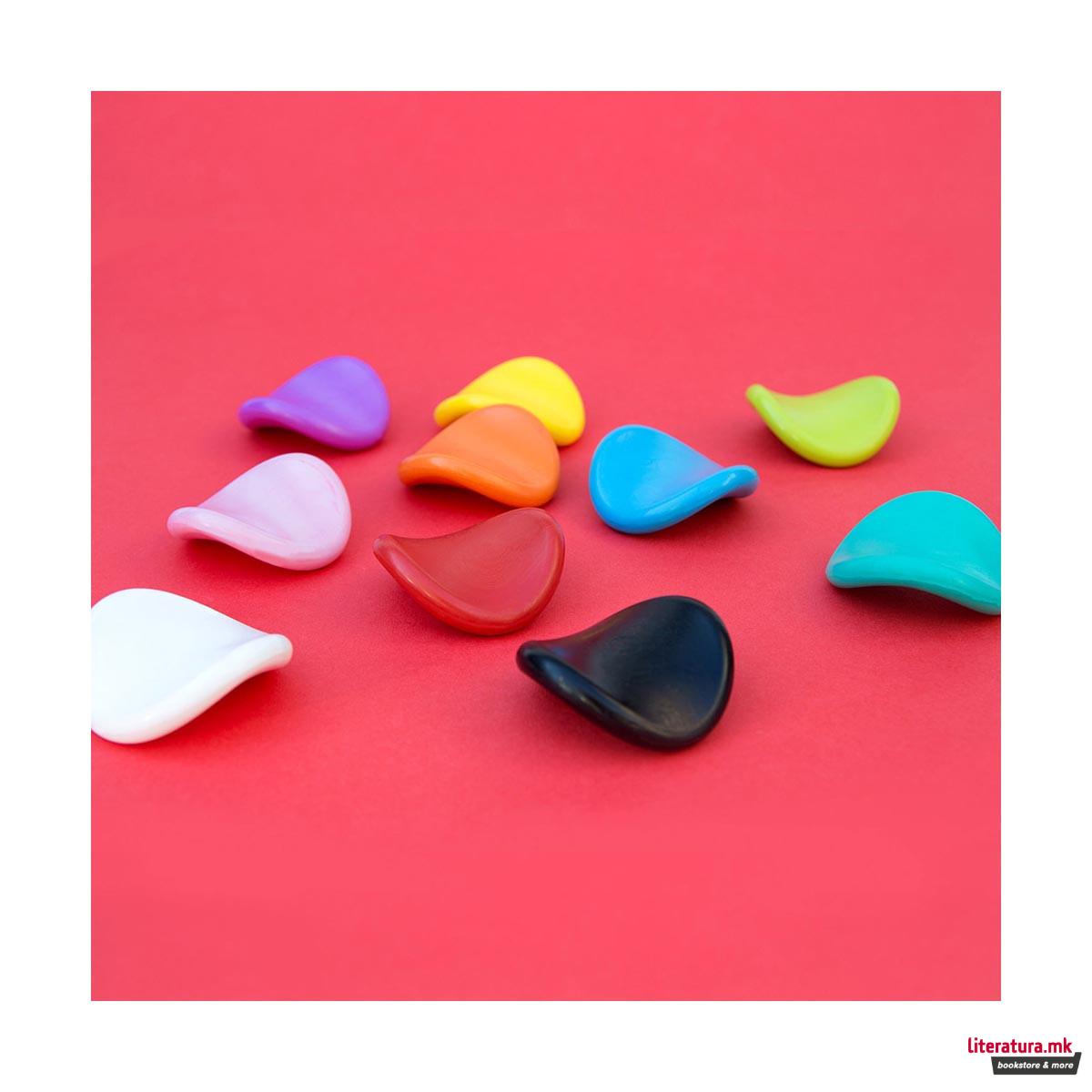 Мрсни боички - ergonomski, Jumbo Grip Crayons, 10 бои 