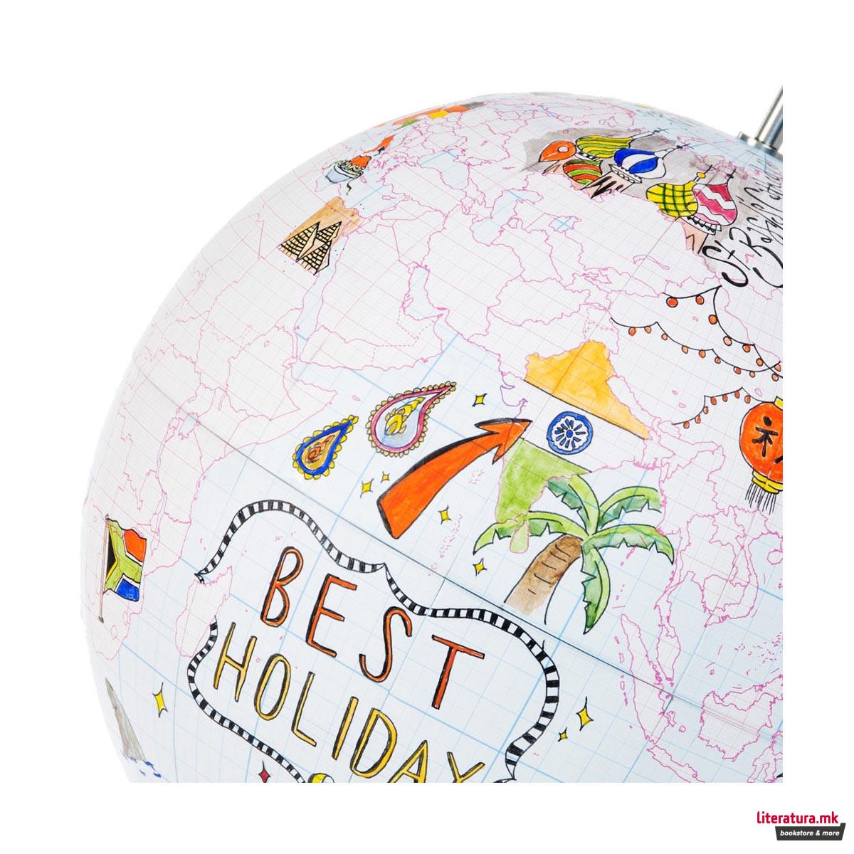 Глобус-дневник , Globe Journal, голем 