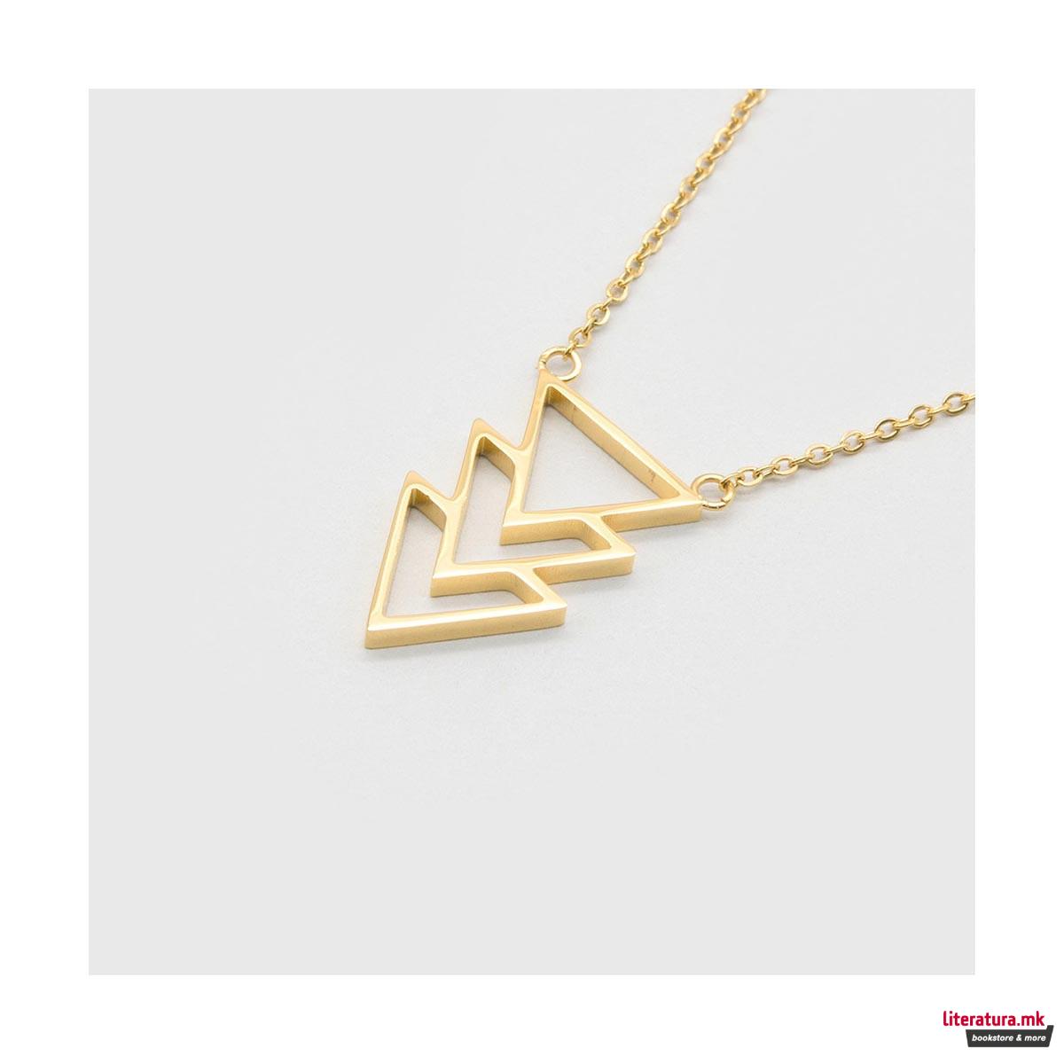 Ланче, Triangles, позлатенo 