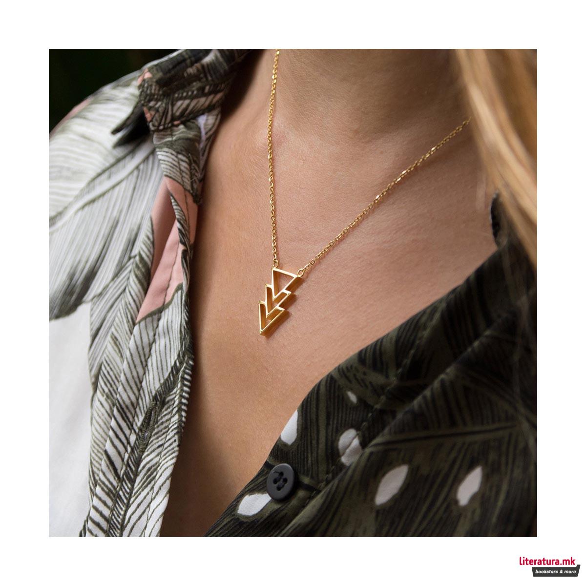 Ланче, Triangles, позлатенo 