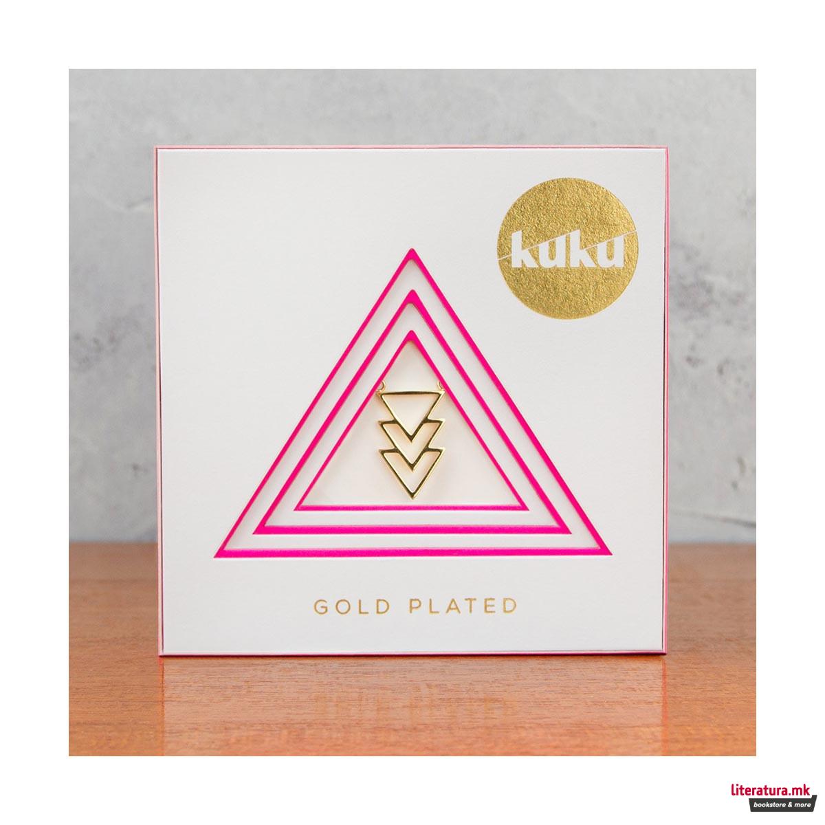 Ланче, Triangles, позлатенo 