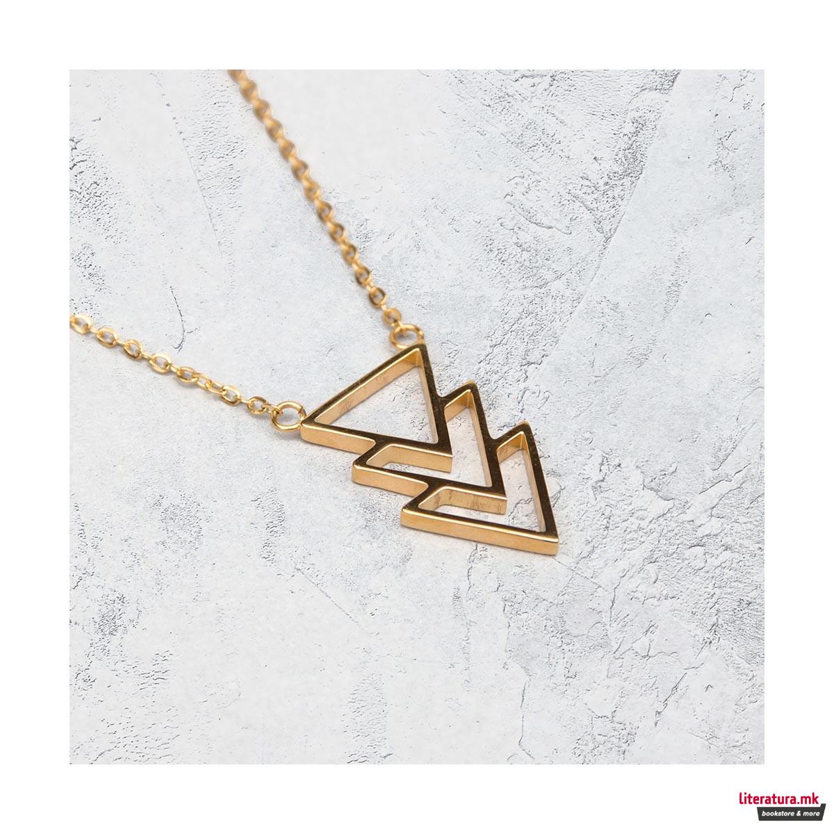 Ланче, Triangles, позлатенo 