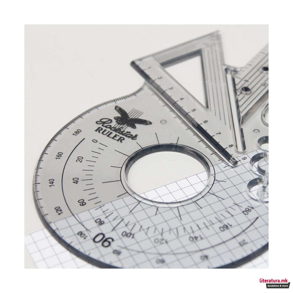 Линијар, Rockstar Guitar Ruler 