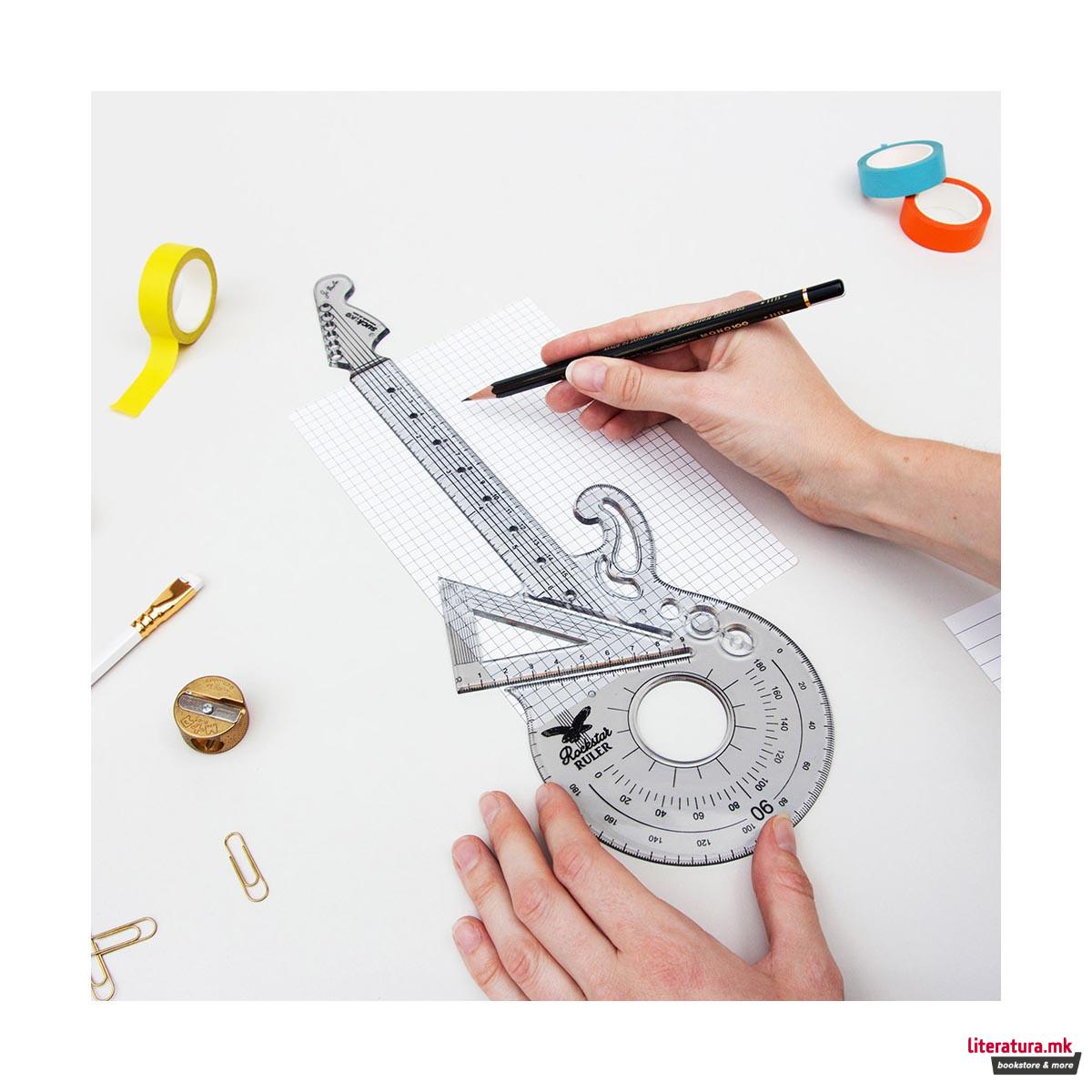 Линијар, Rockstar Guitar Ruler 