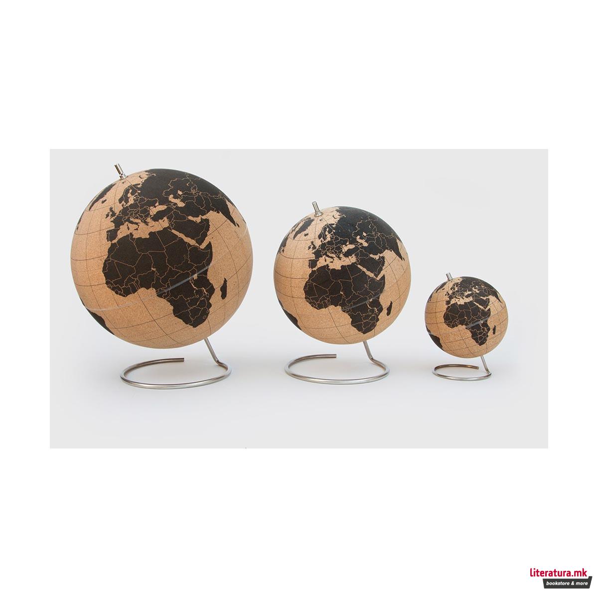 Плутен глобус, Cork Globe, мал, црн