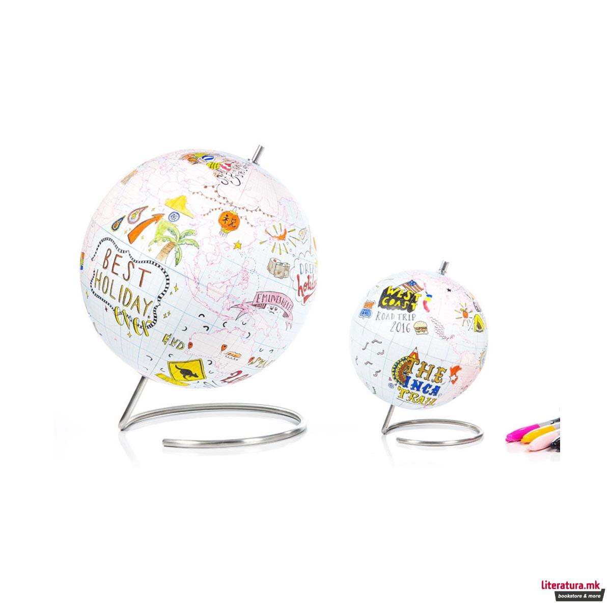 Глобус-дневник , Globe Journal, мал