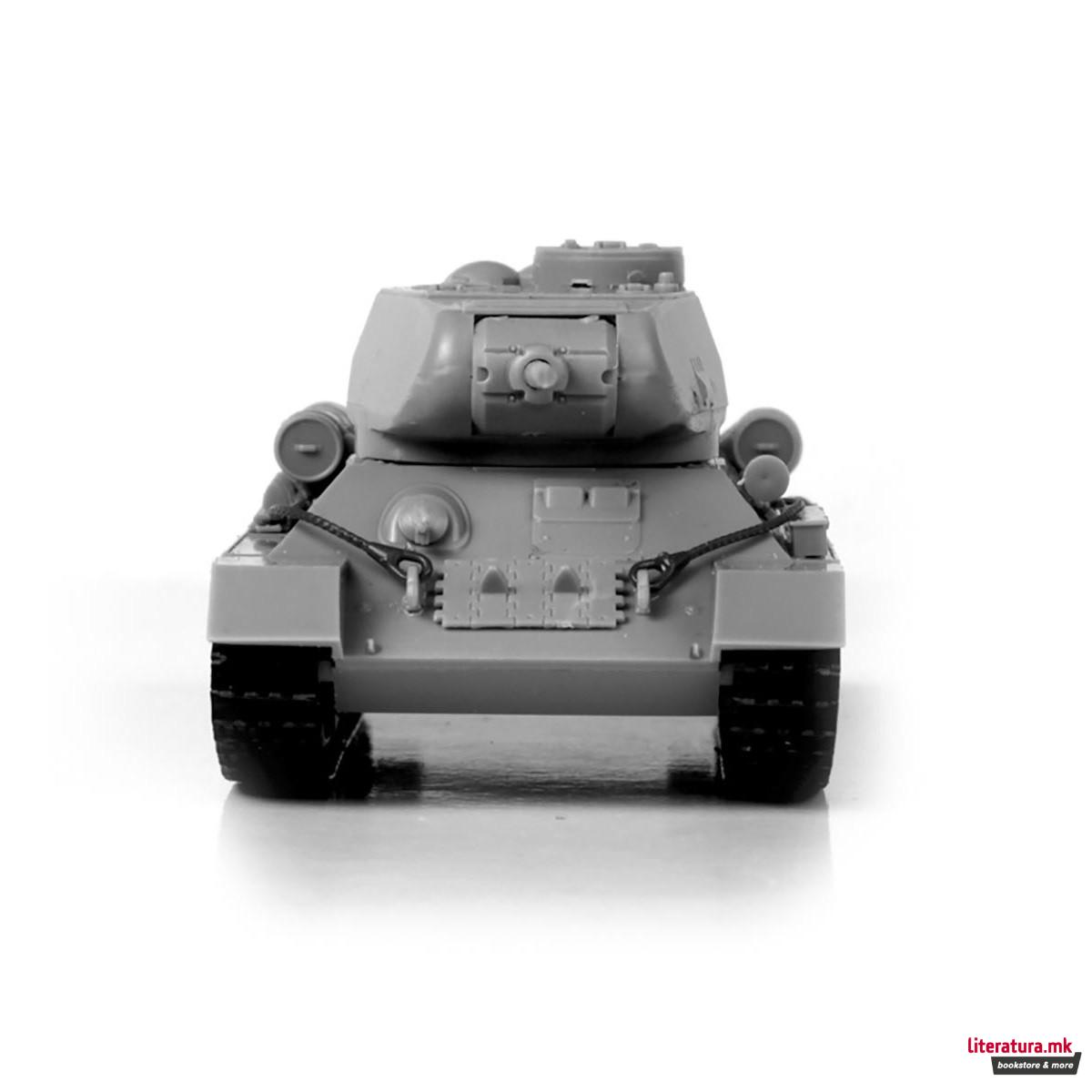 Макета, Soviet medium tank T-34/85, 66 парчиња, 1:72 