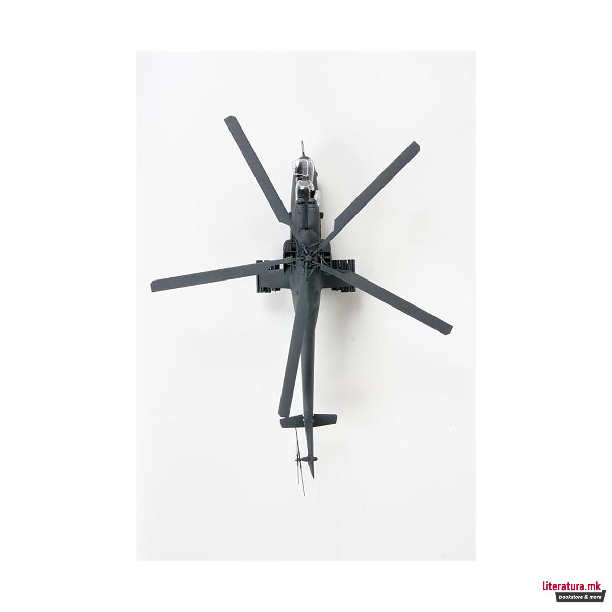Макета, Russian attack helikopter MIL MI-35M hind E, 285 парчиња, 1:72 