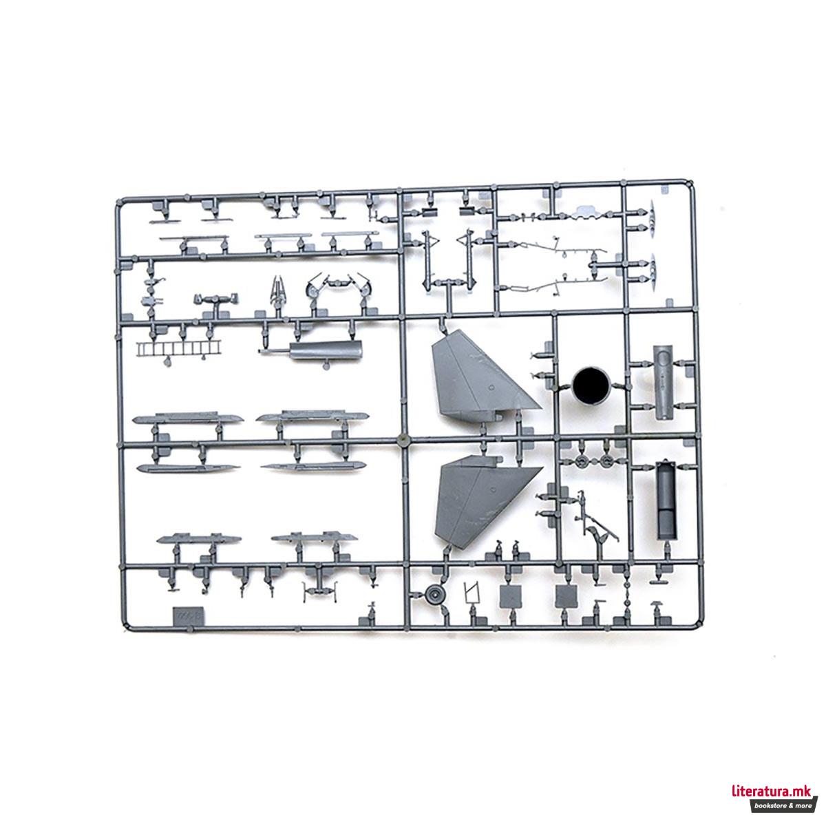 Макета, Russian air superiority fighter Su-27SM Flanker B mod. 1, 210 парчиња, 1:72 