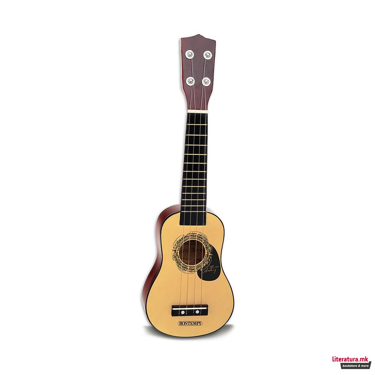 Дрвено укулеле, Wooden Ukulele, 52.5 цм 