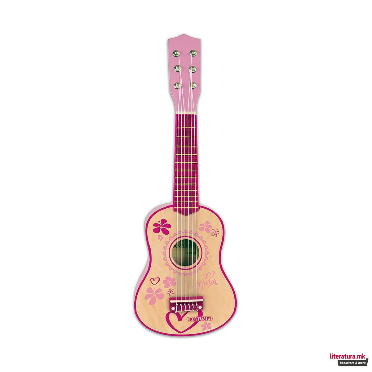 Дрвена гитара, iGirl, Wooden Guitar, 55 цм
