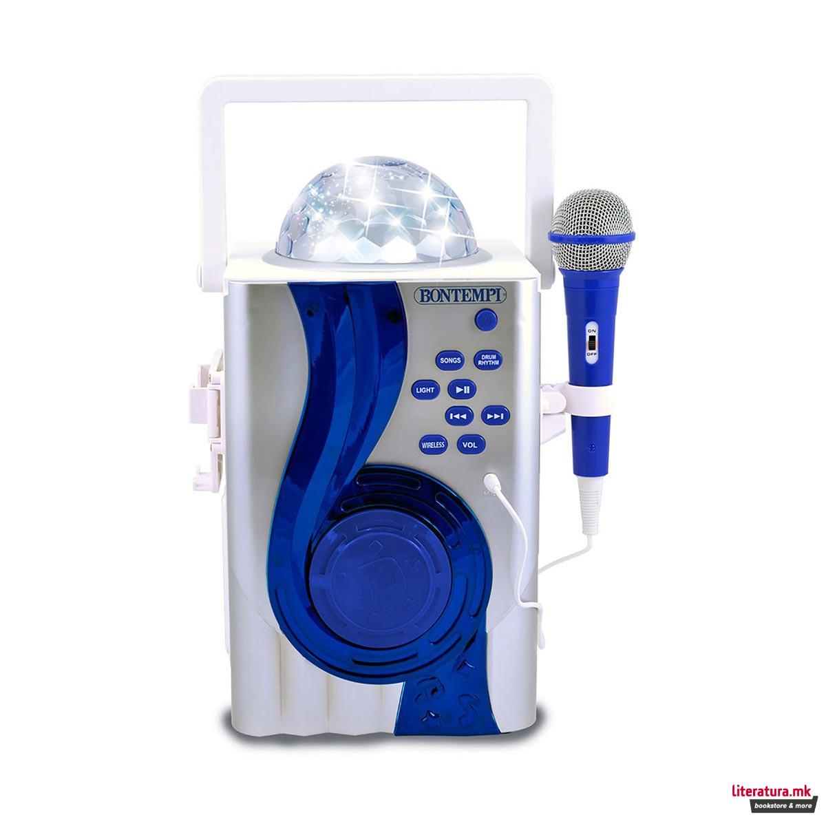 Безжично караоке со микрофон, Karaoke Wireless Boom Box 