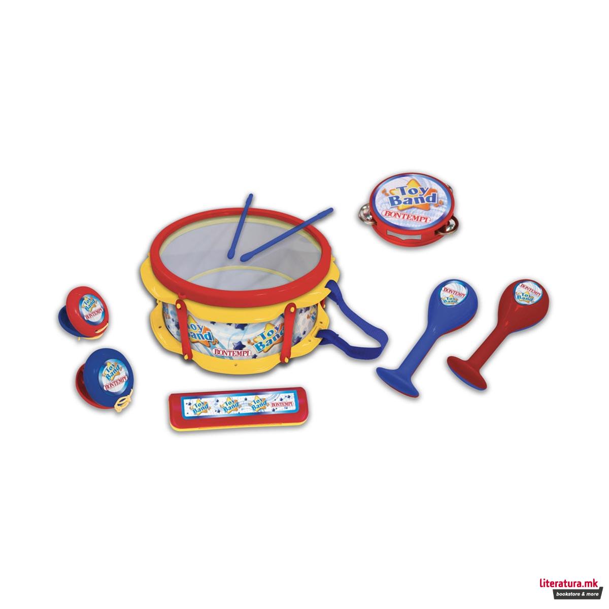 Сет инструменти, Toy Band, Musical Band 2 Assortments, 10 елементи 