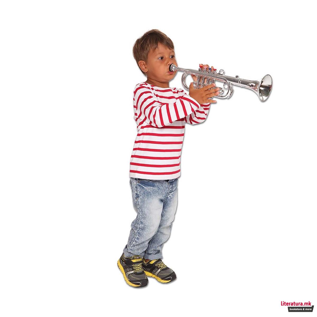 Труба, Toy Band, Trumpet, 4 ноти 