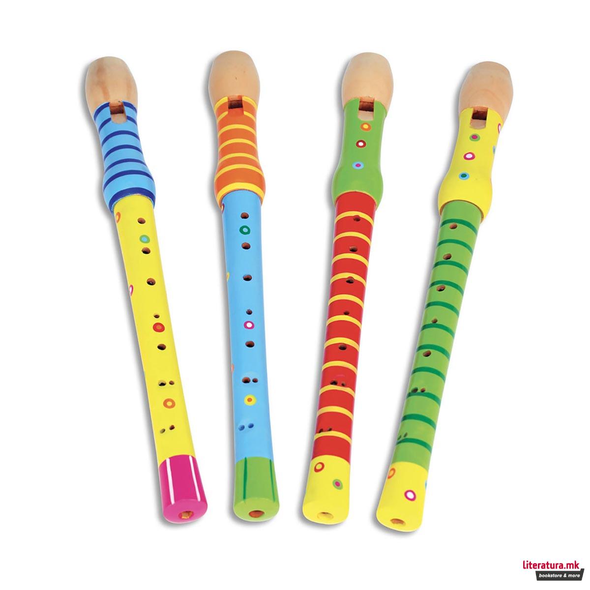 Блок флејта, Wooden Recorder, 28 ноти 