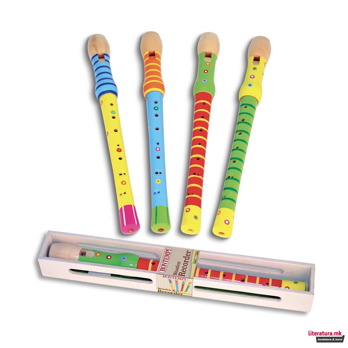 Блок флејта, Wooden Recorder, 28 ноти 